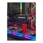 KEMX Ekran Kartı Tutucu | Ekran Kartı Destek AMD RADEON Logo | Bilgisayar Aksesuarı | Yayıncı Aksesuarı