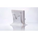 KemX3D Peçetelik - Damla Sıçramalı - Beyaz