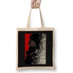 Ken Kaneki Tokyo Ghoul 03 Bez Çanta Uzun Saplı - Açık Bej - 40 X 40