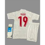 Kenan Yıldız Türkiye Milli Takım Çocuk Forması 4'lü Set - 13 - 14 Yaş - Beyaz