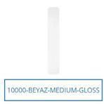 Kenar Bandı Dar Beyaz Parlak