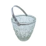Kenarları Metal Eski Kristal Şekerlik AOB1982