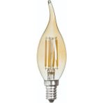 Kendal Global K2 KES600 4W E14 Günışığı LED Flamanlı Kıvrık Buji Rustik Ampul - Standart