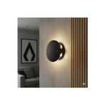 Kendal K2 KDA752 Modern LED Duvar Apliği 6W 3000K (Siyah ABS Gövde, Sıcak Beyaz Işık)