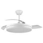 Kendal KCF307 Vanti 30 W 42 inç Smart Ledli Modern Beyaz Tavan Vantilatör