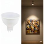 Kendal KES046B G5,3 (MR16) Kapsül LED Spot Ampul 5W Ara Renk / Doğal Beyaz - Standart