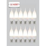 Kendal KES210 – Led’li Buji Kıvrık Ampul 7W (6500K | E14 | 12’li Paket) - 1 - 10 W - Beyaz
