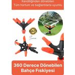 Kendiliğinden Hareketli Dönebilen Çok Yönlü Çim Bahçe Sulama Fıskiye 360 Derece Bakım Aparatı