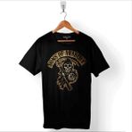 Kendim Seçtim Anarşi Eylem I How To Draw The Sons Of Anarchy Baskılı Tişört T-Shirt - XS - Siyah