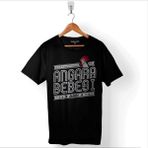 Kendim Seçtim Ankara Angara Bebesi 06 Sıfır Altı Baskılı Tişört T-Shirt - 2XL - Siyah