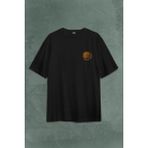 Kendim Seçtim Baller Basketball Basketbol Nba Basketçi Üçlük Sırt Ön Baskılı Oversize Tişört T-Shirt - Siyah - 2XL