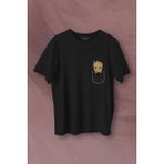 Kendim Seçtim Bebek Groot Marvel Galaksinin Koruyucuları Cep Baskılı Tişört T-Shirt - XL - Siyah