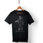 Kendim Seçtim Become Death Skull Tüfek Kuru Kafa Skeleton Erkek Tişört - 2XL - Siyah