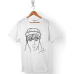 Kendim Seçtim Bts Bangtan Boys J Hope J-Hope Logo Erkek Tişört - Beyaz - Renkli