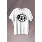 Kendim Seçtim Cadılar Bayramı Halloween Bal Kabağı Surat Beyaz Baskılı Tişört Unisex T-Shirt10 - XL - Siyah
