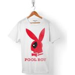 Kendim Seçtim Deadpool Pool Boy 1 2 3 Logo Beyaz Erkek Tişört