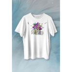 Kendim Seçtim Doksanlar Pop 90's Retro Vintage Baskılı Tişört Unisex T-Shirt - Beyaz