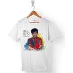 Kendim Seçtim Ermal Meta Umano Armel Musıc Eurovısıon Erkek Tişört - Beyaz - Renkli - 2XL