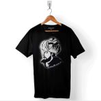 Kendim Seçtim Fatih Sultan Mehmet Mehmed Silüet Portre 1453 Baskılı Tişört T-Shirt - 2XL - Siyah
