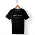 Kendim Seçtim Feminist Af Komunizm Güçlü Kadın Feminizm Baskılı Tişört T-Shirt - Siyah