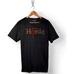 Kendim Seçtim For The Horde World Of Warcraft Wow Baskılı Tişört T-Shirt - 2XL - Siyah