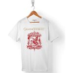 Kendim Seçtim Game Of Thrones Fıre And Blood House Targaryen Erkek Tişört - Beyaz - Renkli