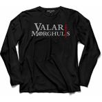 Kendim Seçtim Game Of Thrones Valar Morghulıs 2 Uzun Kollu Tişört - 001-Siyah