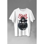 Kendim Seçtim Ghost Bc Papaz Kilise Hayalet Baskılı Tişört T-Shirt Beyaz - 63A-Beyaz