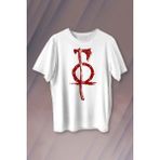 Kendim Seçtim God Of War 4 Balta Oyun Gamer Gow Baskılı Tişört Unisex T-Shirt10 - XL - Siyah