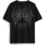 Kendim Seçtim Gym Gothic Typo Gymbeast Spor Fitness Beast Baskılı Oversize T-Shirt Gotik Yazı Siyah Tişört - 2XL