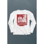 Kendim Seçtim Klasik Araba Retro Vintage Classic Car Motor Uzun Kollu Tişört - 001-Beyaz - XL