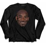Kendim Seçtim Kobe Braynt Black Mamba Nba Basketball Uzun Kollu Tişört - 001-Siyah