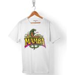 Kendim Seçtim Kobe Bryant Black Mamba Nba Basketball Erkek Tişört - Beyaz - Renkli - XL