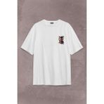 Kendim Seçtim Kobe Bryant Stibel Black Mamba Nba Basketbol Sırt Ön Baskılı Oversize Tişört T-Shirt - Beyaz
