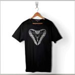Kendim Seçtim Kral Kobra Kara Yılan King Black Snake Cobra Baskılı Tişört T-Shirt - Siyah