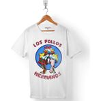 Kendim Seçtim Los Pollos Breaking Bad Tavukçu Beyaz Erkek Tişört
