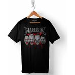 Kendim Seçtim Metallıca Logo Heavy Metal Rock Musıc Erkek Tişört - XXL - Siyah