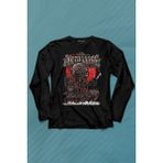 Kendim Seçtim Metallica New Yeni 2k Rock Metal Musickırk James Lars Robert Uzun Kollu Tişört Baskılı T-Shirt - 001-Siyah - 2XL