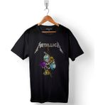 Kendim Seçtim Metallica Seher Snake Blo Copia Baskılı Siyah Unisex T-Shirt