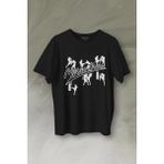 Kendim Seçtim Muay Thai Muaythai Dövüş Uzak Doğu Sanatı Fıght Baskılı Tişört T-Shirt - Siyah - XS