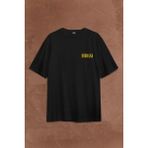 Kendim Seçtim Nirvana Hanson Müzik Grubu Logo Nirvana Music Grou Sırt Ön Baskılı Oversize Tişört T-Shirt - Siyah - 2XL
