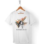 Kendim Seçtim No Woman No Cry Bob Marley Erkek Tişört - Beyaz - Renkli - XL
