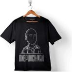 Kendim Seçtim One Punch Man 10 Km Every Day Logo 2 Çocuk T-Shirt - 5 - 6 Yaş - Siyah