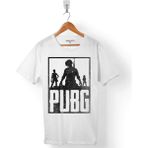 Kendim Seçtim Pubg Playerunknown's Battlegrounds Erkek Tişört - Beyaz - Renkli - 2XL