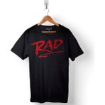Kendim Seçtim Rad 1980'S Classic Bmx Bisiklet Cool Retro Cru Baskılı Tişört Unisex T-Shirt - Siyah - 2XL