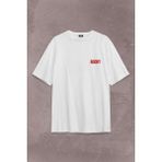 Kendim Seçtim Rambo Rocky Balboa 1 2 3 4 5 Sylvester Stallone Sırt Ön Baskılı Oversize Tişört T-Shirt - Beyaz - 2XL