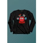 Kendim Seçtim Red Ball 4 Redball Kırmızı Top Crazy Uzun Kollu Tişört Baskılı T-shirt