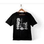 Kendim Seçtim Satranç Zeka Oyunu Şah Mat Vezir Çocuk T-Shirt Kısa Kol Siyah Erkek Çocuk - 5 - 6 Yaş