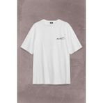 Kendim Seçtim Sırt Ön Baskılı Oversize Beyaz Atatürk Tc Türk Bayrağı Osmanlıca Arapça Erkek T-Shirt