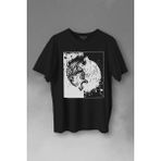 Kendim Seçtim Siyah Beyaz Ying Yang Iyilik Kötülük Asil Kurt Bozkurt Baskılı Tişört T-Shirt